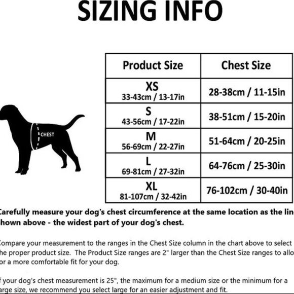 Chai's Choice Premium Polyester Reflective Front Clip Dog Harness, Small - Picture 6 of 12